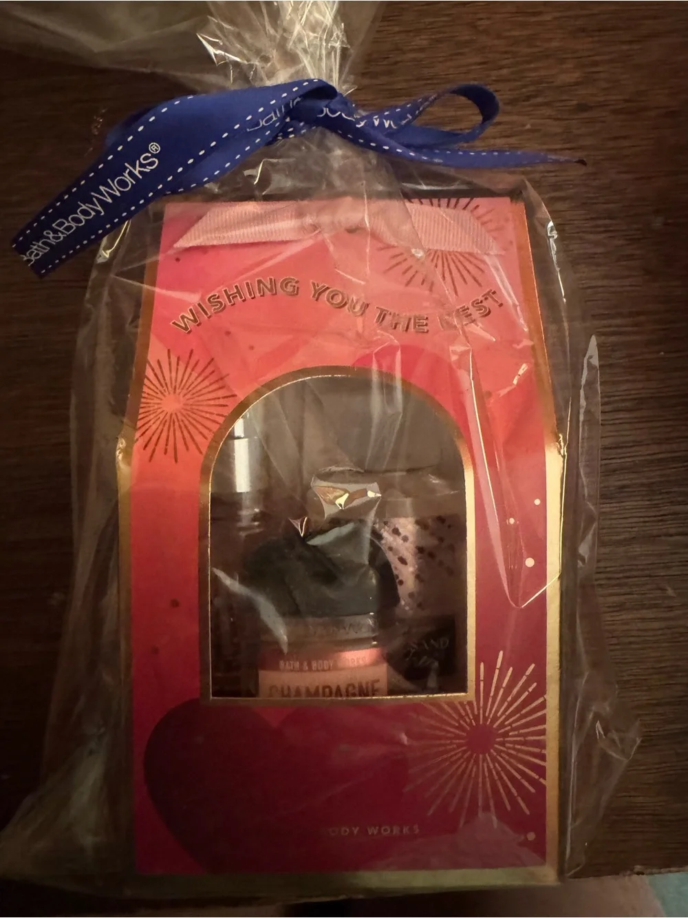 Bath & Body Works Champagne Toast Gift Set - Pink